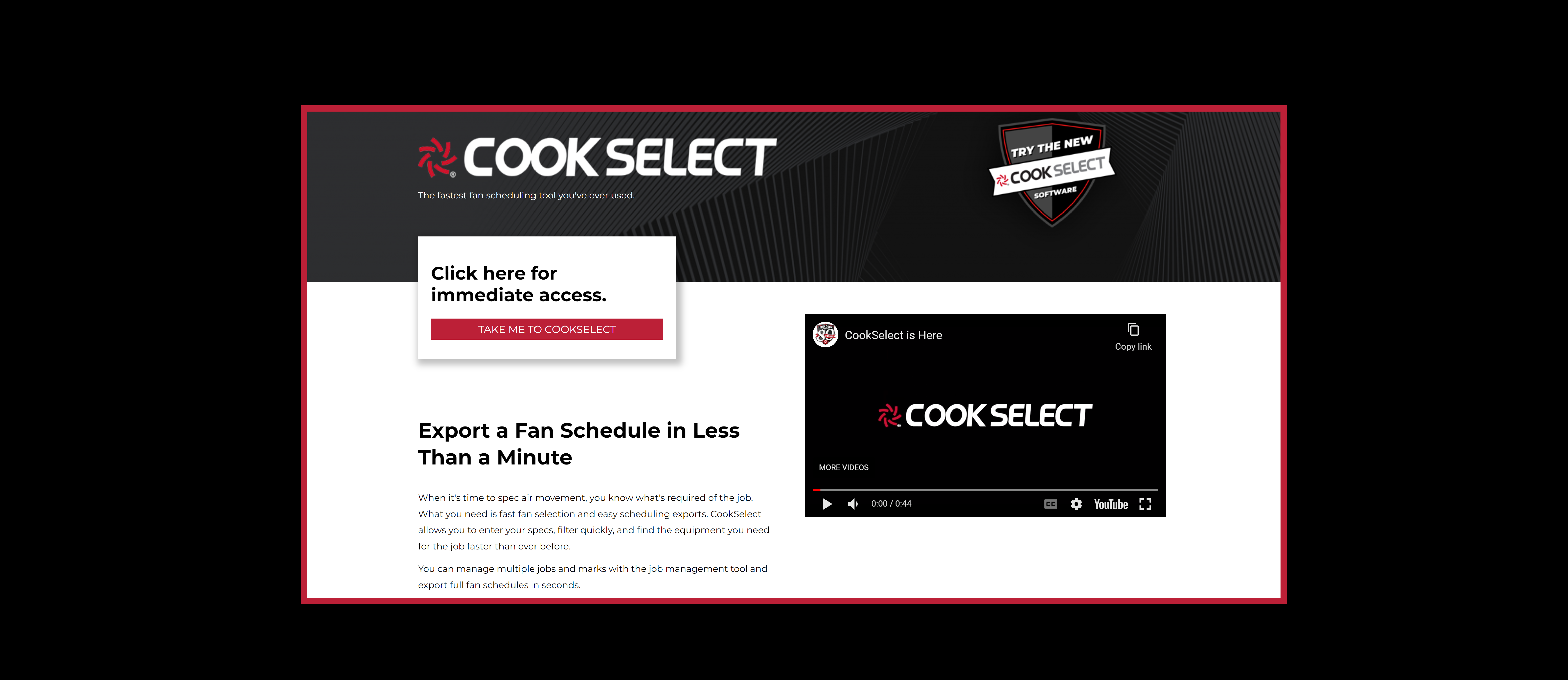 Cook Select